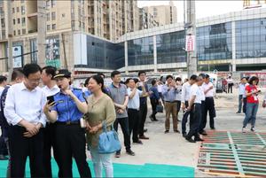 合肥市各区政府领导市场东二环站我司施工降尘助理智能围挡喷雾降尘系统