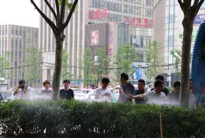 东二环道路智能喷雾降尘系统-降尘助理